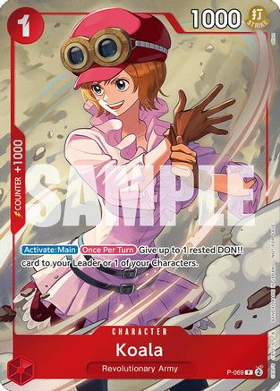 Koala (Event Pack Vol. 5) (P-069) [One Piece Promotion Cards] Foil One Piece Single Bandai