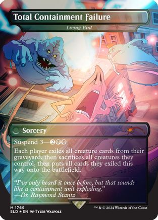 Total Containment Failure - Living End (Rainbow Foil) (SLD-1769) [Secret Lair] Drop Series Foil MTG Single Wizards of the Coast