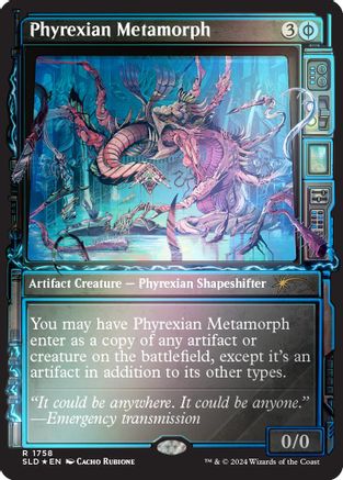 Phyrexian Metamorph (Rainbow Foil) (SLD-1758) [Secret Lair] Drop Series Foil MTG Single Wizards of the Coast