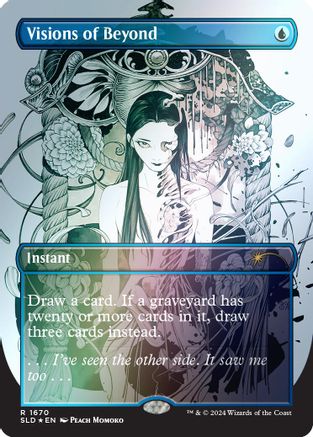 Visions of Beyond (Rainbow Foil) (SLD-1670) [Secret Lair Drop Series] Foil