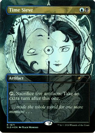 Time Sieve (Rainbow Foil) (SLD-1671) [Secret Lair] Drop Series Foil MTG Single Wizards of the Coast