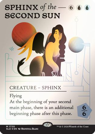 Sphinx of the Second Sun (Rainbow Foil) (SLD-1720) [Secret Lair] Drop Series Foil MTG Single Wizards of the Coast