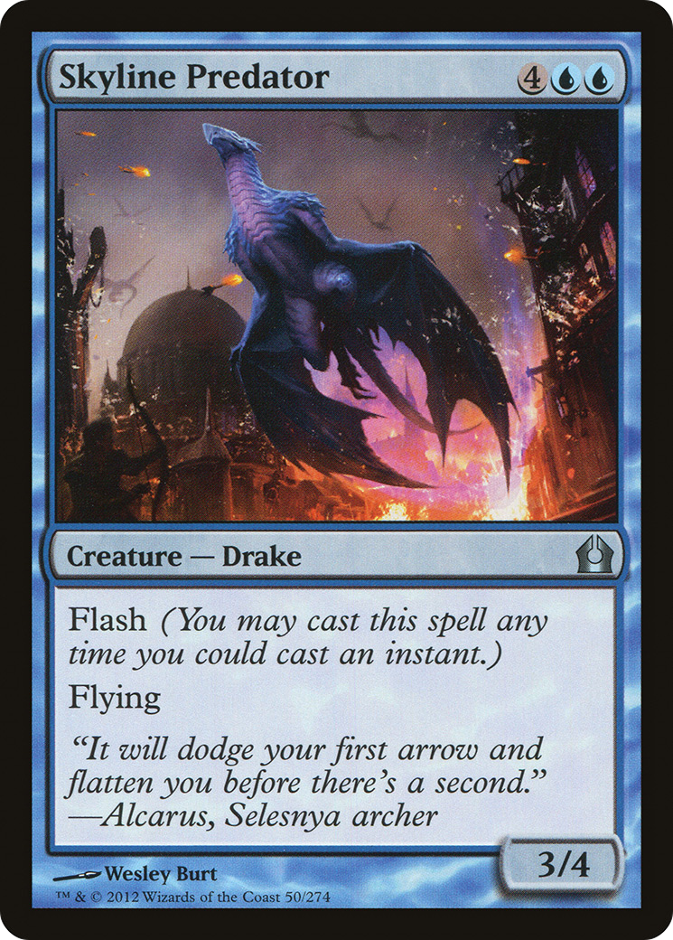 Skyline Predator (RTR-050) [Return to Ravnica] Foil MTG Single Wizards of the Coast