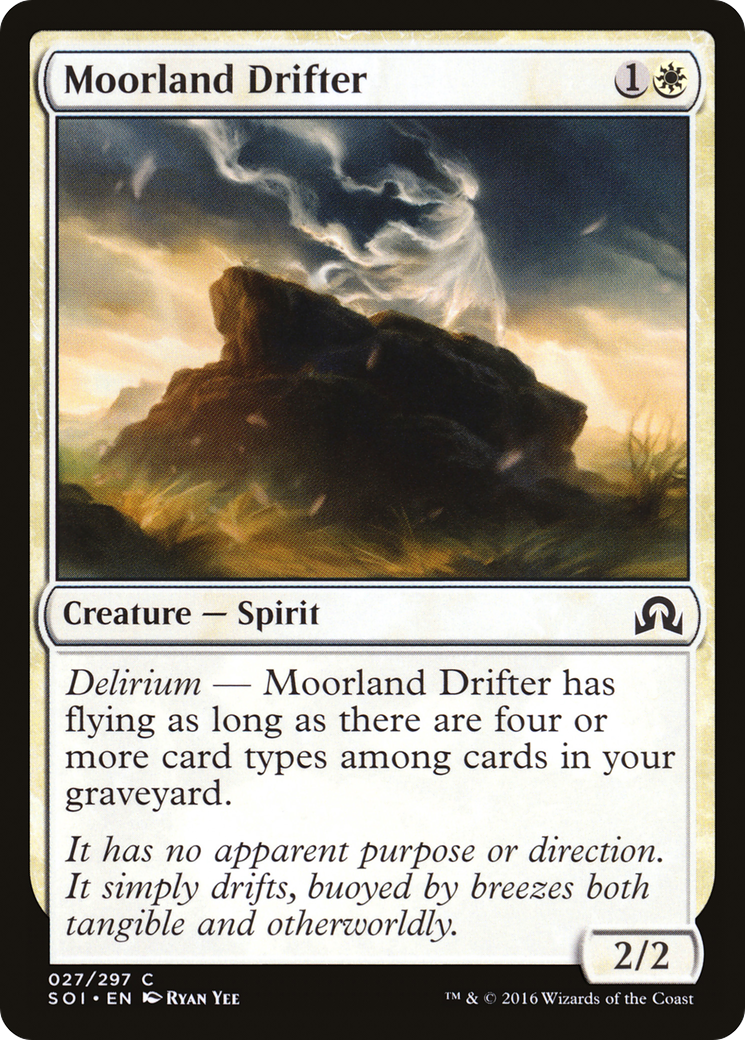 Moorland Drifter (SOI-027) [Shadows over Innistrad] Foil MTG Single Wizards of the Coast
