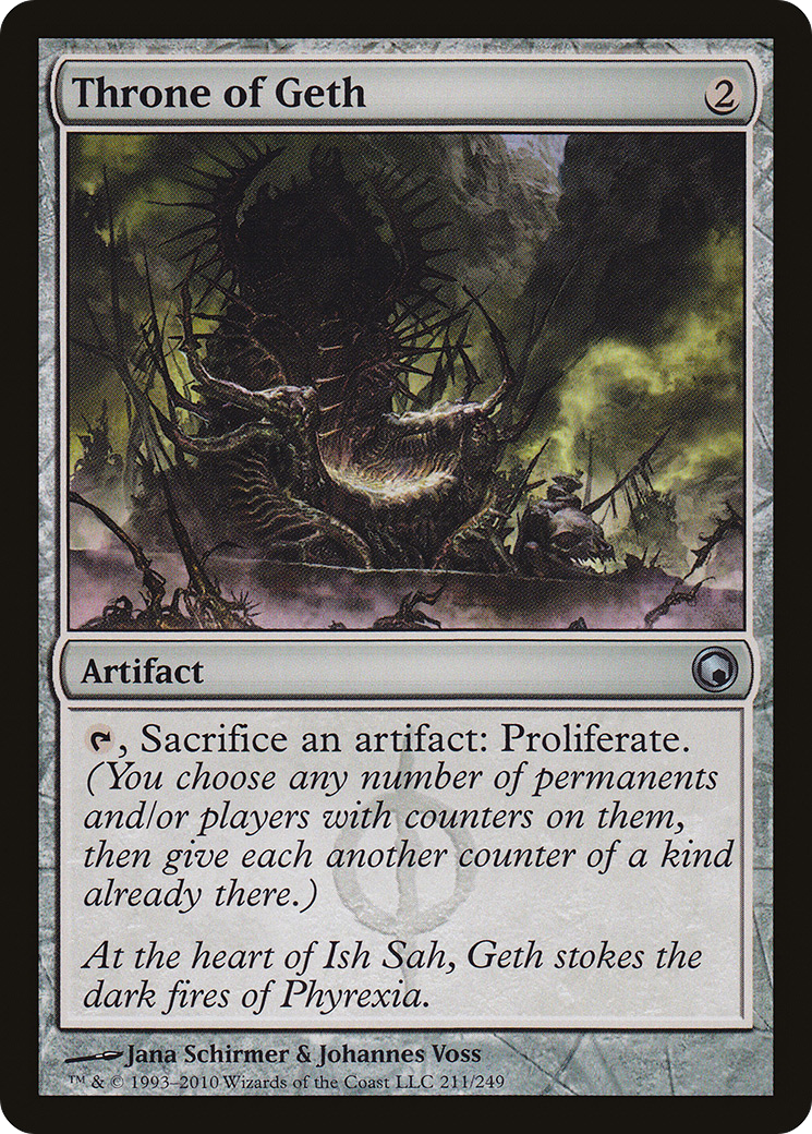 Throne of Geth (SOM-211) [Scars of Mirrodin] MTG Single Wizards of the Coast