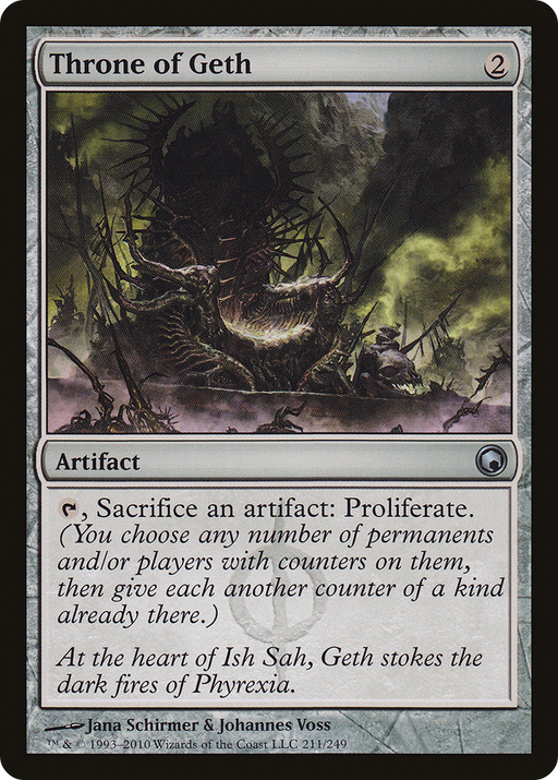 Throne of Geth (SOM-211) [Scars of Mirrodin] MTG Single Wizards of the Coast
