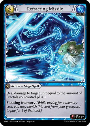 Refracting Missile (146) [Mortal Ambition] Grand Archive Single Weebs of the Shore