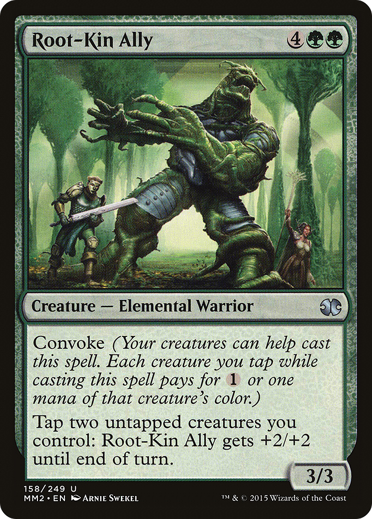 Root-Kin Ally (MM2-158) [Modern Masters 2015] Foil MTG Single Modern Masters 2015