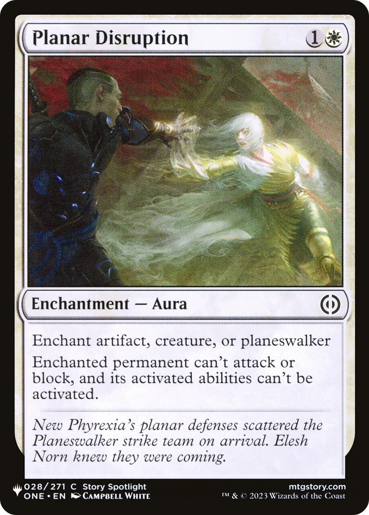 Planar Disruption (LIST-ONE-28) [Mystery Booster] The List MTG Single Wizards of the Coast
