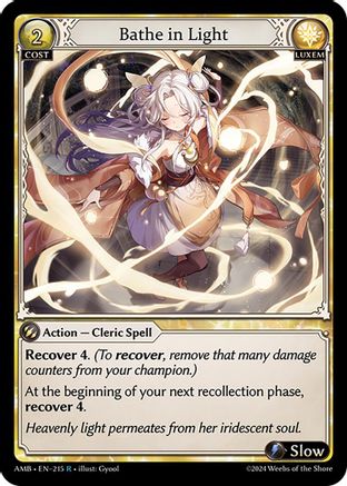 Bathe in Light (215) [Mortal Ambition] Grand Archive Single Weebs of the Shore