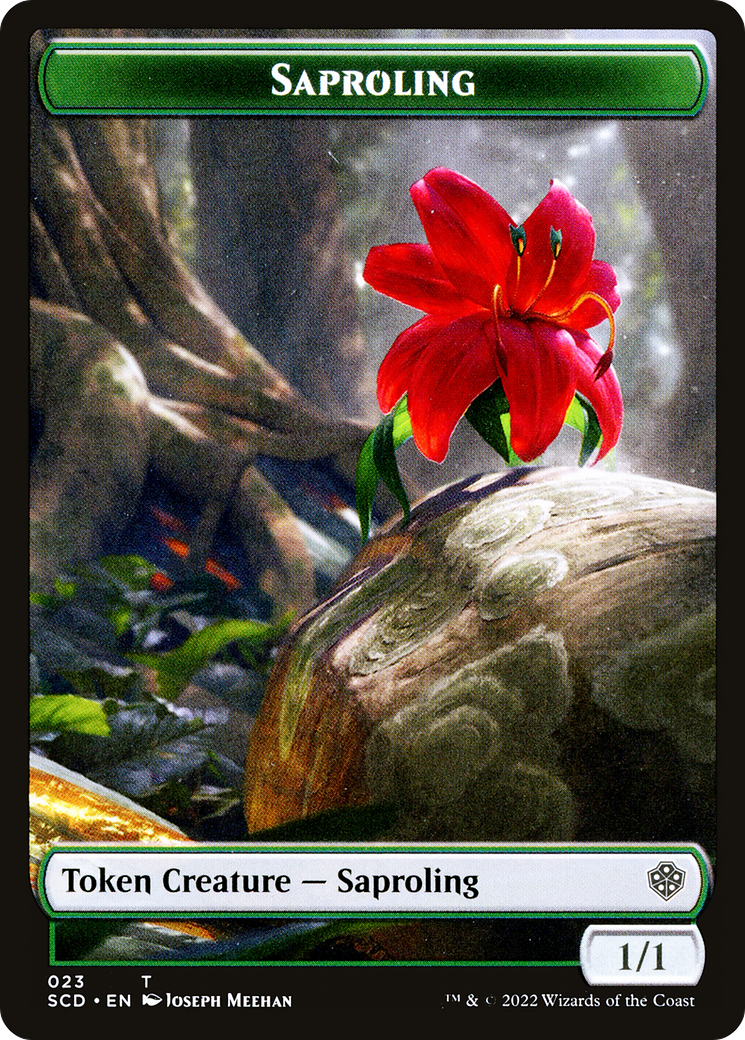 Saproling (TSCD-023) [Tokens] Starter Commander Deck Tokens MTG Single Wizards of the Coast