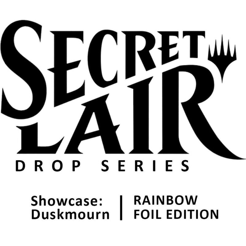 MTG Secret Lair Drop - Duskmourn Showcase (Rainbow Foil Edition) MTG Sealed Magic: The Gathering
