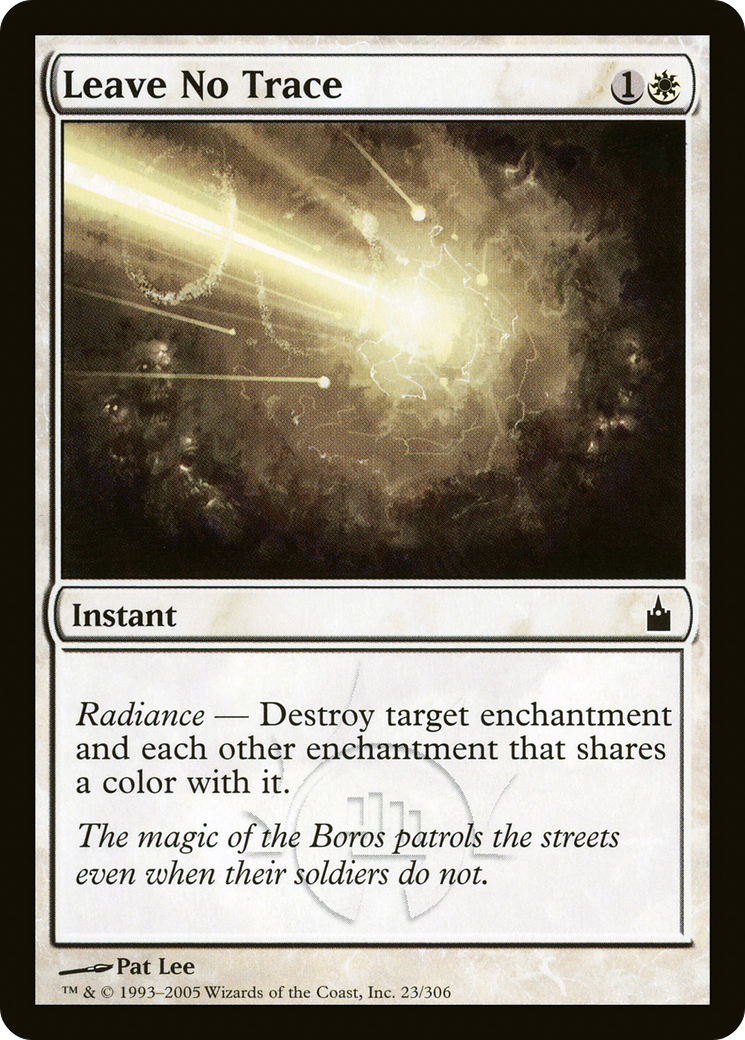 Leave No Trace (RAV-023) [Ravnica: City of Guilds] MTG Single Wizards of the Coast
