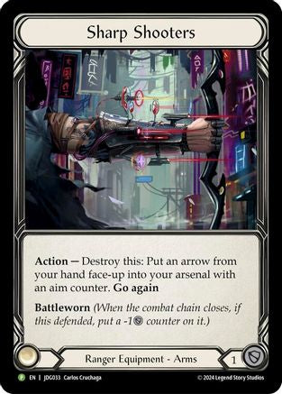 Sharp Shooters - JDG033 (JDG033)  [Flesh and Blood: Promo Cards] Flesh And Blood Single Flesh and Blood   