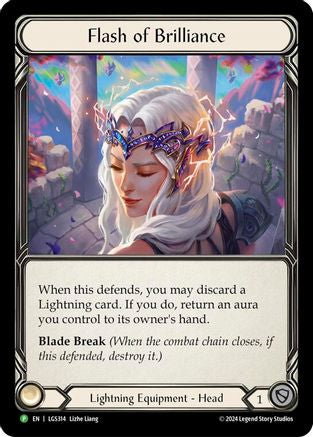 Flash of Brilliance - LGS314 (LGS314)  [Flesh and Blood: Promo Cards] Flesh And Blood Single Flesh and Blood   