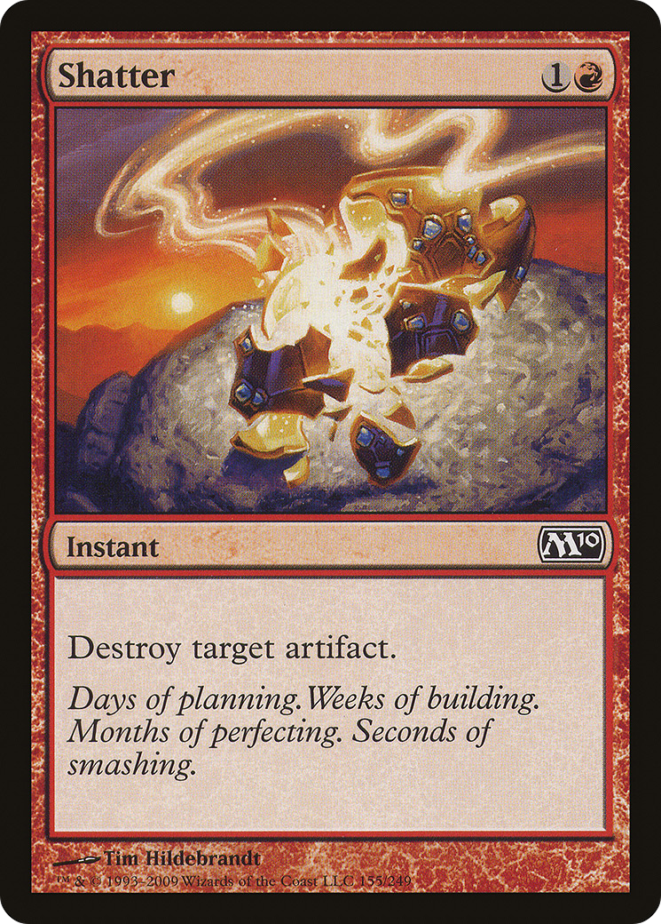 Shatter (M10-155) [Magic 2010] Foil MTG Single Wizards of the Coast