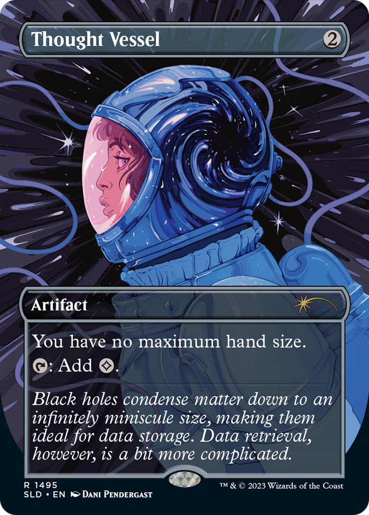 Thought Vessel (SLD-1495) [Secret Lair] Drop (Borderless) MTG Single Wizards of the Coast