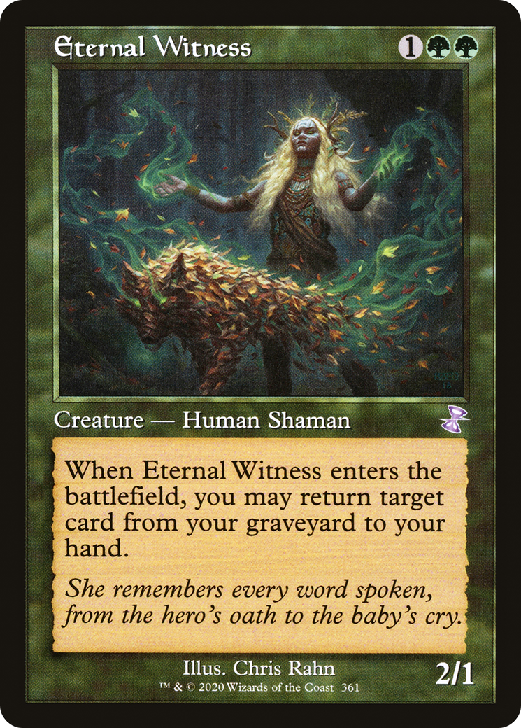Eternal Witness (TSR-361) [Time Spiral Remastered] MTG Single Wizards of the Coast