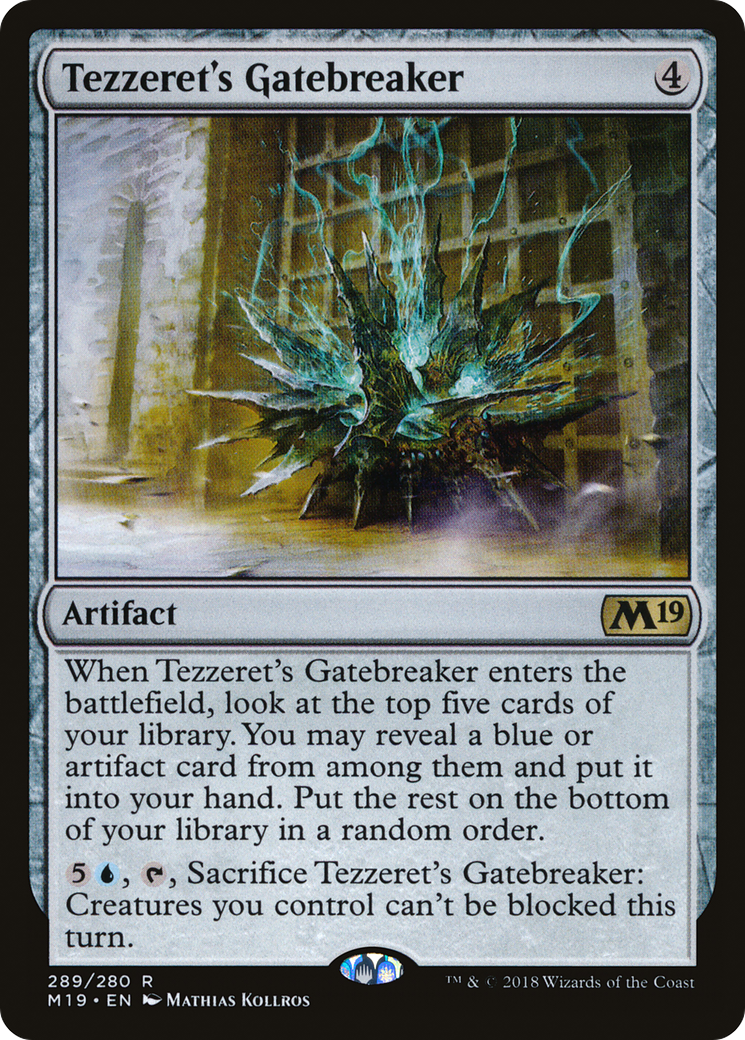 Tezzeret's Gatebreaker (M19-289) [Core Set 2019] MTG Single Wizards of the Coast