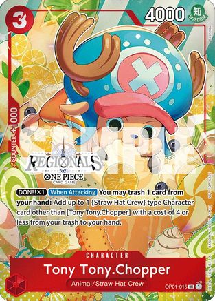 Tony Tony.Chopper (Online Regional 2024 Vol. 3) (OP01-015) [One Piece Promotion Cards] One Piece Single Bandai