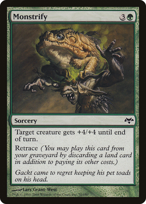 Monstrify (EVE-070) [Eventide] MTG Single Wizards of the Coast