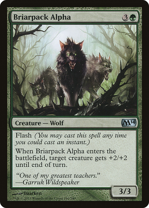 Briarpack Alpha (M14-166) [Magic 2014] MTG Single Wizards of the Coast