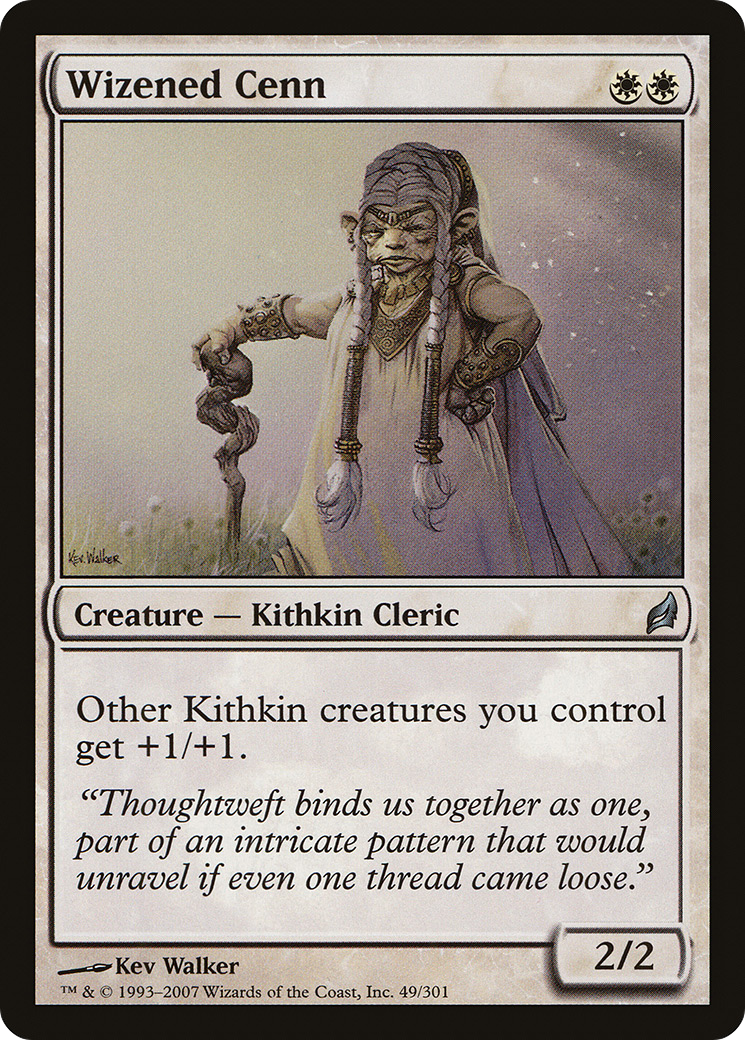 Wizened Cenn (LRW-049) [Lorwyn] Foil MTG Single Wizards of the Coast