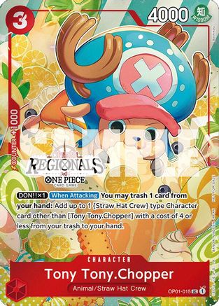Tony Tony.Chopper (Offline Regional 2024 Vol. 3) (OP01-015) [One Piece Promotion Cards] One Piece Single Bandai