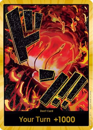 DON!! Card (Sakazuki) (Gold) [Premium Booster -The Best-] Foil One Piece Single Bandai