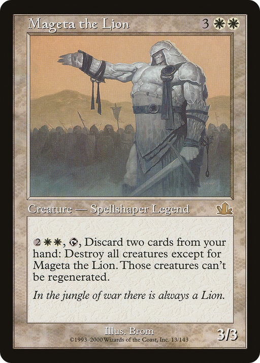 Mageta the Lion (PCY-013) [Prophecy] MTG Single Wizards of the Coast