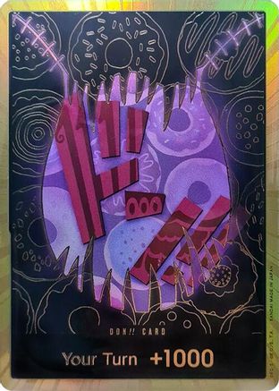 DON!! Card (Katakuri) (Gold) [Premium Booster -The Best-] Foil One Piece Single Bandai
