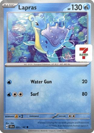 Lapras (7-Eleven Promo) (31) [Misc: Cards & Products] Pokemon Single Pokémon