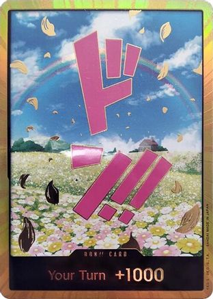 DON!! Card (Rebecca) (Gold) [Premium Booster -The Best-] Foil One Piece Single Bandai
