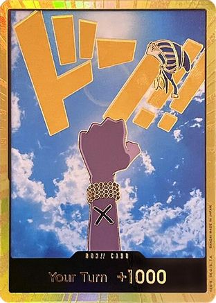 DON!! Card (Vivi) (Gold) [Premium Booster -The Best-] Foil One Piece Single Bandai