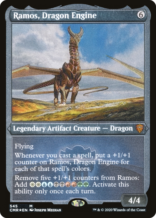 Ramos, Dragon Engine (CMR-545) [Commander Legends] Foil MTG Single Wizards of the Coast