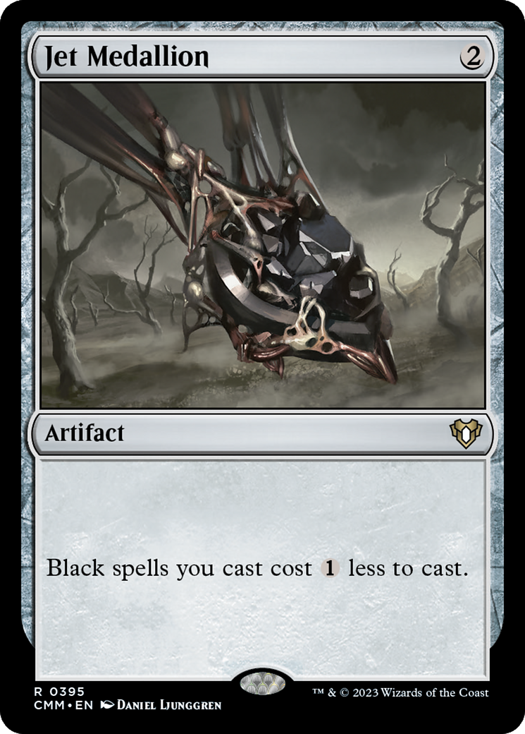Jet Medallion (CMM-395) [Commander Masters] MTG Single Wizards of the Coast