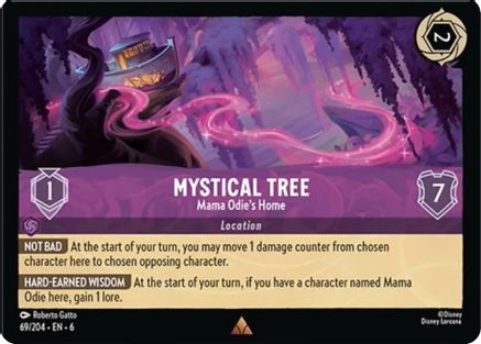 Mystical Tree - Mama Odie's Home (69/204) [Azurite Sea] Lorcana Single Disney
