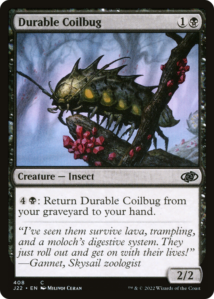 Durable Coilbug (J22-408) [Jumpstart 2022] MTG Single Wizards of the Coast