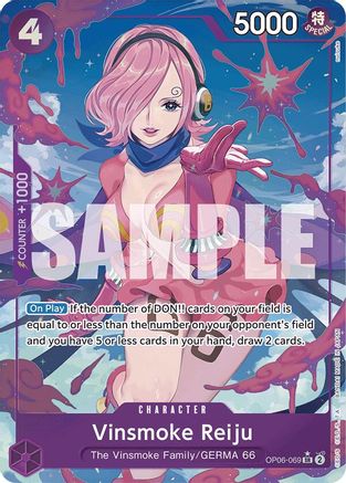 Vinsmoke Reiju (OP06-069) (Alternate Art) (OP06-069) [Premium Booster -The Best-] Foil One Piece Single Bandai