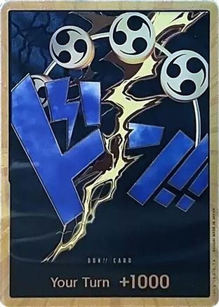 DON!! Card (Enel) (Gold) [Premium Booster -The Best-] Foil One Piece Single Bandai