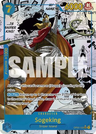 Sogeking (Manga) (OP03-122) [Premium Booster -The Best-] Foil One Piece Single Bandai