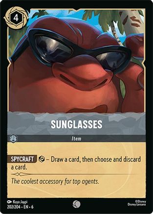 Sunglasses (202/204) [Azurite Sea] Lorcana Single Disney