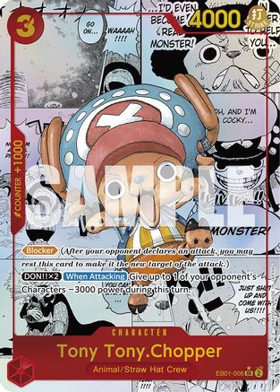 Tony Tony.Chopper (EB01-006) (Manga) (EB01-006) [Premium Booster -The Best-] Foil One Piece Single Bandai