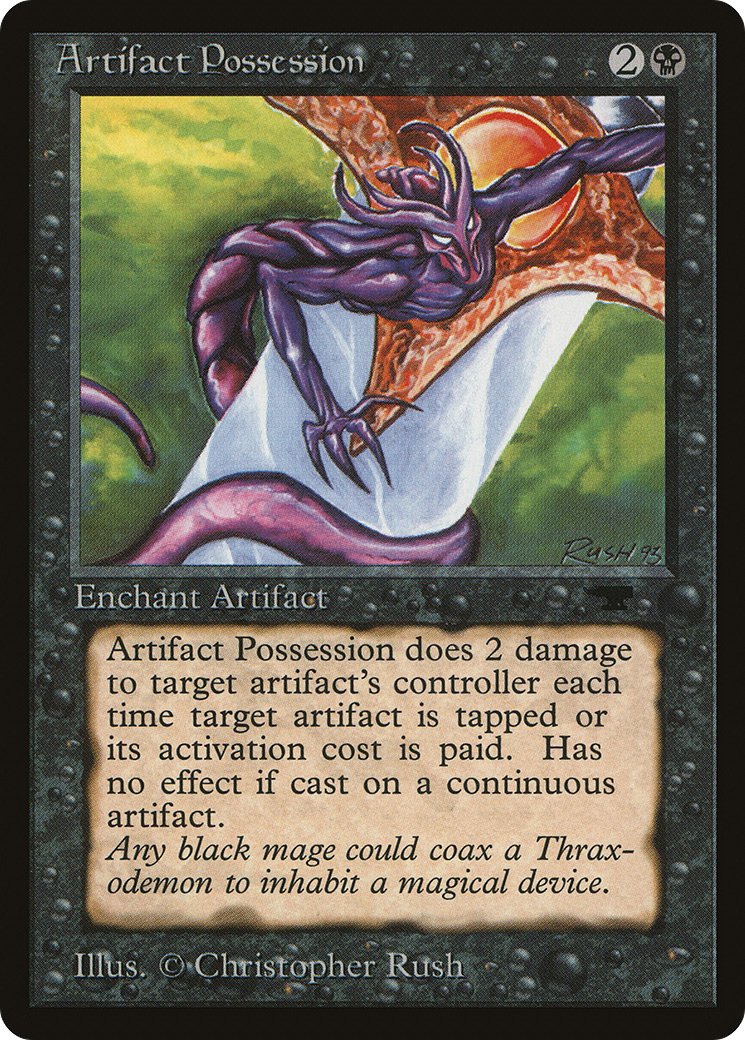 Artifact Possession (ATQ-015) [Oldschool] Antiquities MTG Single Wizards of the Coast
