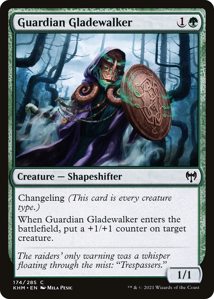 Guardian Gladewalker (KHM-174) [Kaldheim] MTG Single Wizards of the Coast