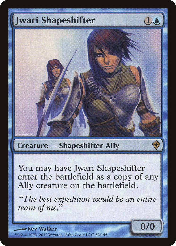 Jwari Shapeshifter (WWK-032) [Worldwake] Foil MTG Single Wizards of the Coast
