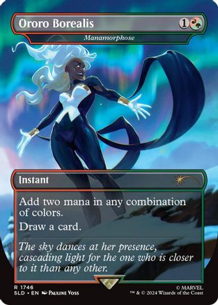 Ororo Borealis - Manamorphose (Rainbow Foil) (SLD-1746) [Secret Lair Drop] Foil
