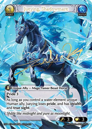 Jueying, Shadowmare (CSR) (14) [Mortal Ambition Event Pack] Foil Grand Archive Single Weebs of the Shore