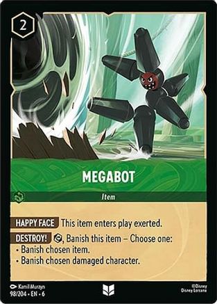 Megabot (98/204) [Azurite Sea] Lorcana Single Disney
