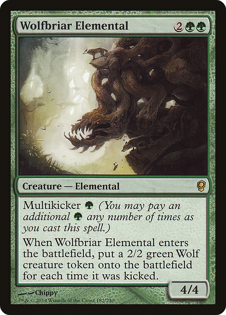 Wolfbriar Elemental (CNS-182) [Conspiracy] MTG Single Wizards of the Coast